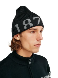 Dale of Norway Hats^1879 Unisex Wool Hat Black Smoke