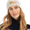Dale of Norway Hats^Alvoy Hat - Norwegian Wool Offwhite Darkpurple