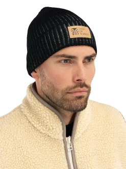 Dale of Norway Hats^Alvoy Hat - Norwegian Wool Black Offwhite