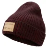 Dale of Norway Hats^Alvoy Hat - Norwegian Wool Aubergine Redrose