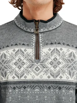 Dale of Norway Half-Zip^Blyfjell Men's Knit Sweater Smoke Drkcharc Offwhite Lgtcha