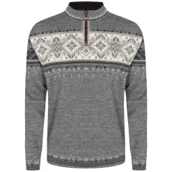 Dale of Norway Half-Zip^Blyfjell Men's Knit Sweater Smoke Drkcharc Offwhite Lgtcha