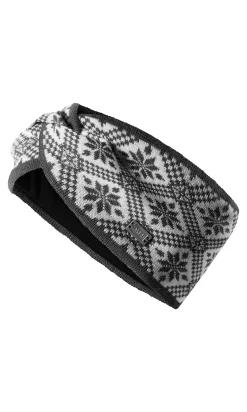 Dale of Norway Headbands^Christiania Headband - Merino Wool Grey Offwhite