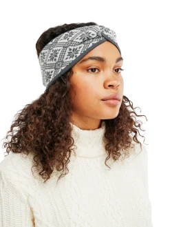 Dale of Norway Headbands^Christiania Headband - Merino Wool Grey Offwhite