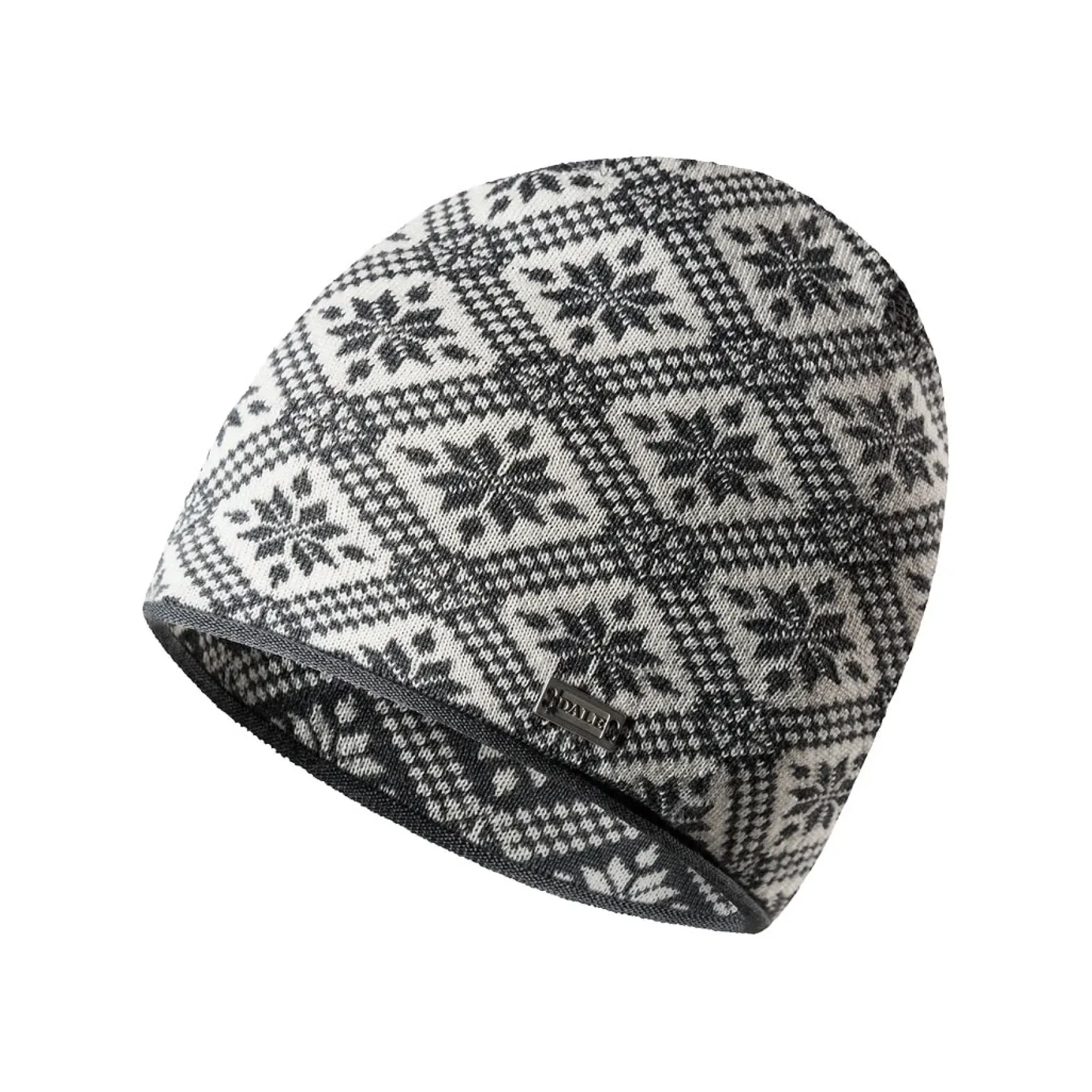 Dale of Norway Hats^Christiania Women's Hat - Merino Wool Schiefer Offwhite