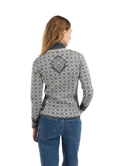 Dale of Norway Short Jackets & Cardigans^Christiania Women's Jacket - Merino Wool Schiefer Off-White
