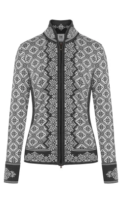 Dale of Norway Short Jackets & Cardigans^Christiania Women's Jacket - Merino Wool Schiefer Off-White