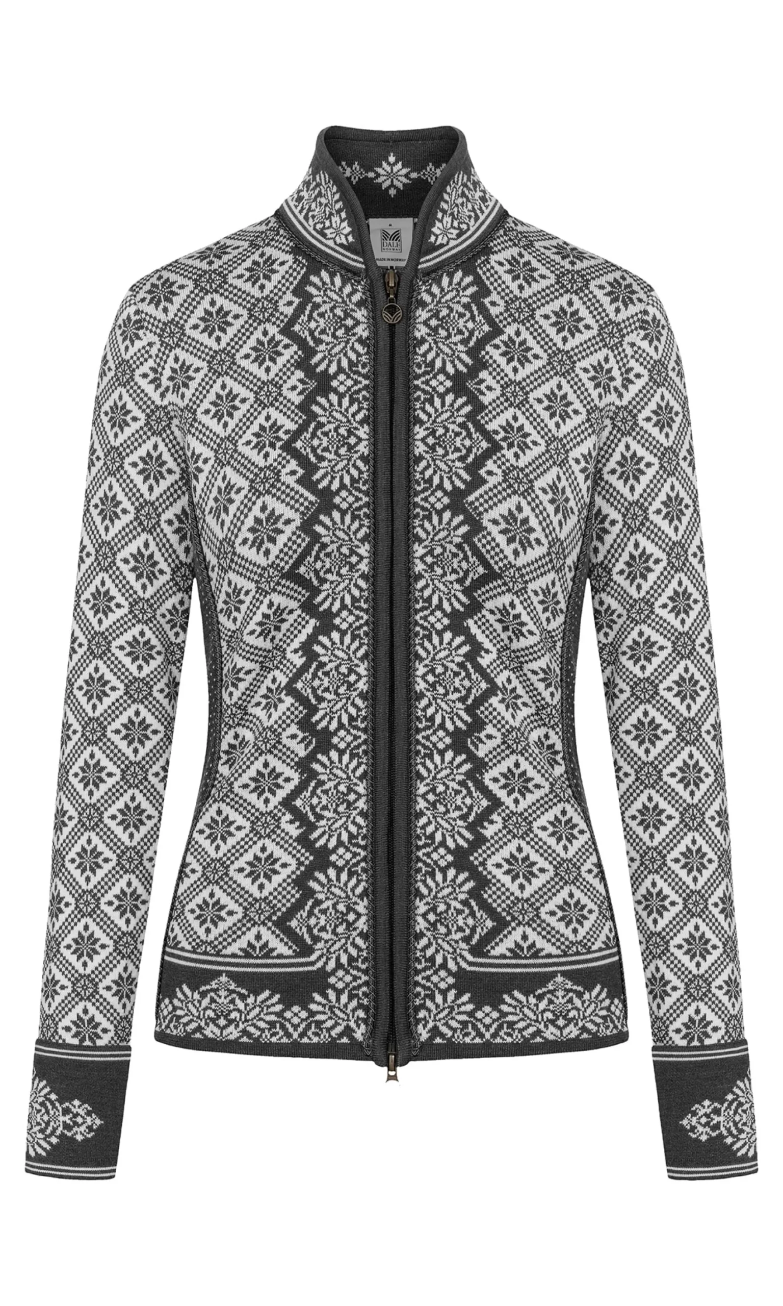 Dale of Norway Short Jackets & Cardigans^Christiania Women's Jacket - Merino Wool Schiefer Off-White