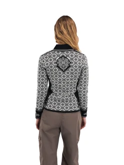 Dale of Norway Short Jackets & Cardigans^Christiania Women's Jacket - Merino Wool Black Off-White