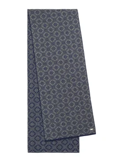 Dale of Norway Scarves^Christiania Women's Scarf - Merino Wool Blue Grey