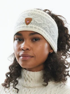 Dale of Norway Headbands^Cortina 1956 Headband - Norwegian Wool Grey White