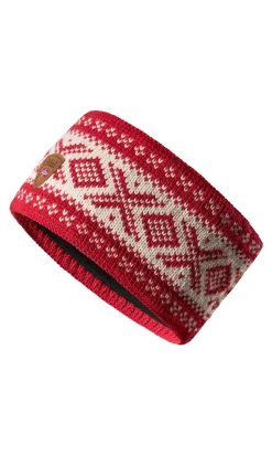 Dale of Norway Headbands^Cortina 1956 Headband - Norwegian Wool Red White