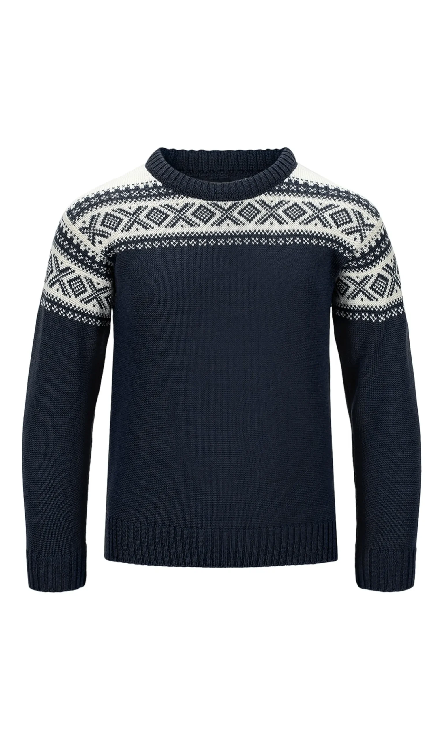 Dale of Norway Sweater^Cortina Kids' Sweater - Merino Wool Navy Offwhite