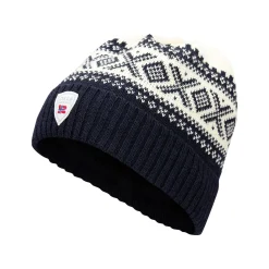 Dale of Norway Hats^Cortina Thin Wool Hat - Norwegian Wool Navy Offwhite