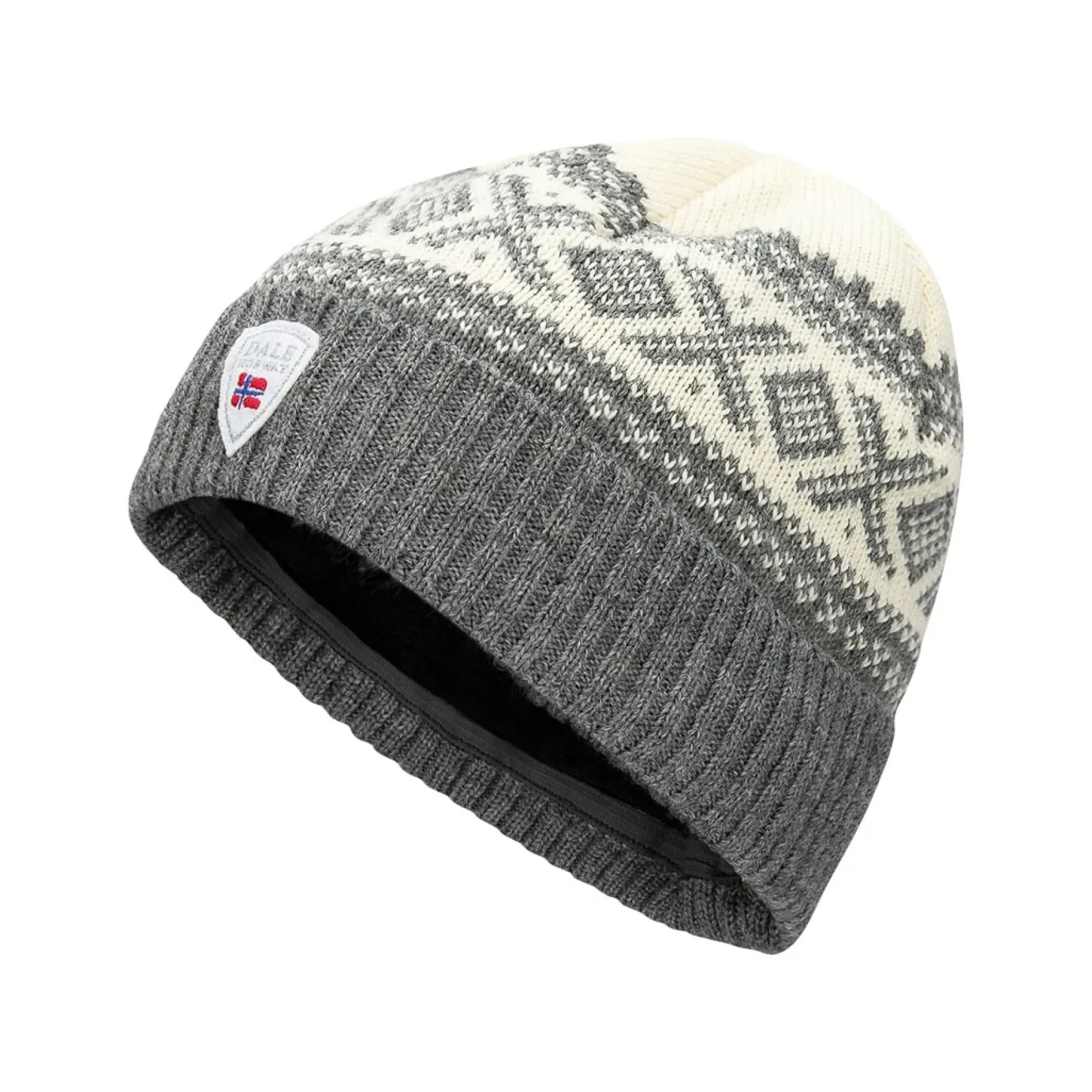 Dale of Norway Hats^Cortina Thin Wool Hat - Norwegian Wool Smoke Offwhite