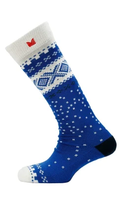Dale of Norway Socks^Cortina Wool Socks High Ultramarine Offwhite Navy