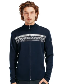 Dale of Norway See All^Dalestolen Men's Jacket Navy Offwhite