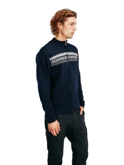 Dale of Norway See All^Dalestolen Men's Jacket Navy Offwhite