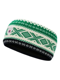 Dale of Norway Headbands^Dystingen Unisex Merino Wool Headband Navy Brightgreen