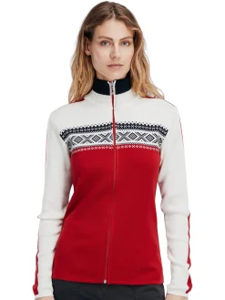 Dale of Norway Short Jackets & Cardigans^Dystingen Women's Jacket Raspberry Offwhite Navy