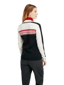 Dale of Norway Short Jackets & Cardigans^Dystingen Women's Jacket Black Offwhite Raspberry