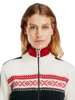 Dale of Norway Short Jackets & Cardigans^Dystingen Women's Jacket Black Offwhite Raspberry