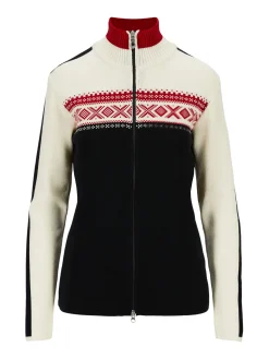 Dale of Norway Short Jackets & Cardigans^Dystingen Women's Jacket Black Offwhite Raspberry