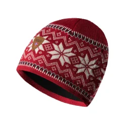 Dale of Norway Hats^Garmisch Hat - Merino Wool Red Offwhite Navy