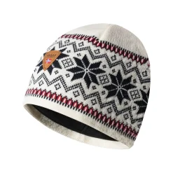 Dale of Norway Hats^Garmisch Hat - Merino Wool White Red Navy