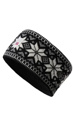 Dale of Norway Headbands^Garmisch Headband - Merino Wool Black Off White Dark Charc