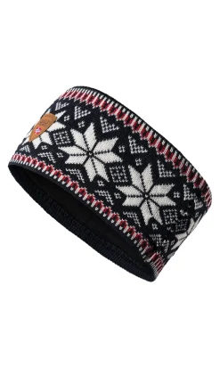 Dale of Norway Headbands^Garmisch Headband - Merino Wool Navy Off White Raspberry