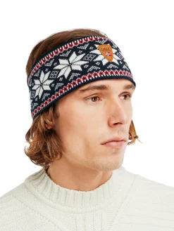 Dale of Norway Headbands^Garmisch Headband - Merino Wool Navy Off White Raspberry