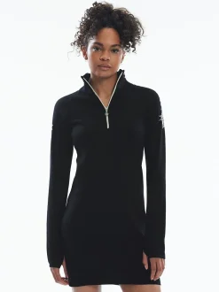 Dale of Norway See All^Geilo Woman's Dress - Merino Wool Black Offwhite