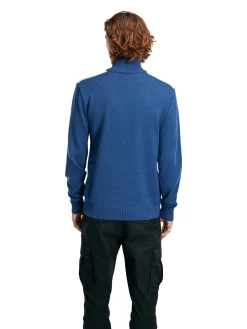 Dale of Norway Half-Zip^Lahti Men's Knit Sweater Indigo Lightcharcoal Offwhite