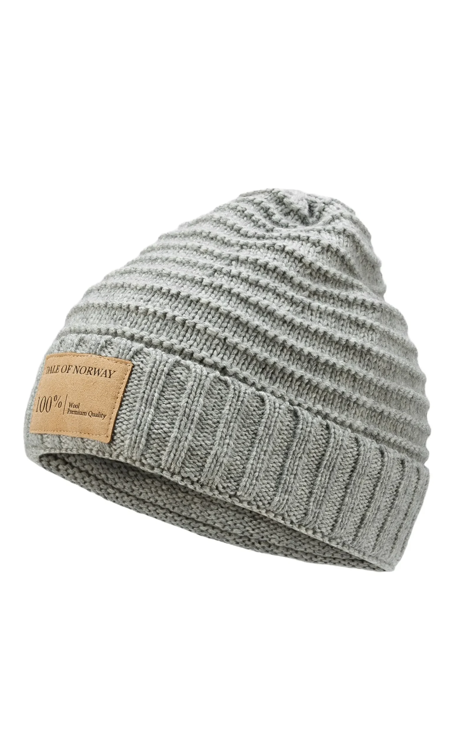 Dale of Norway Hats^Maloy Unisex Merino Wool Hat Light Charcoal