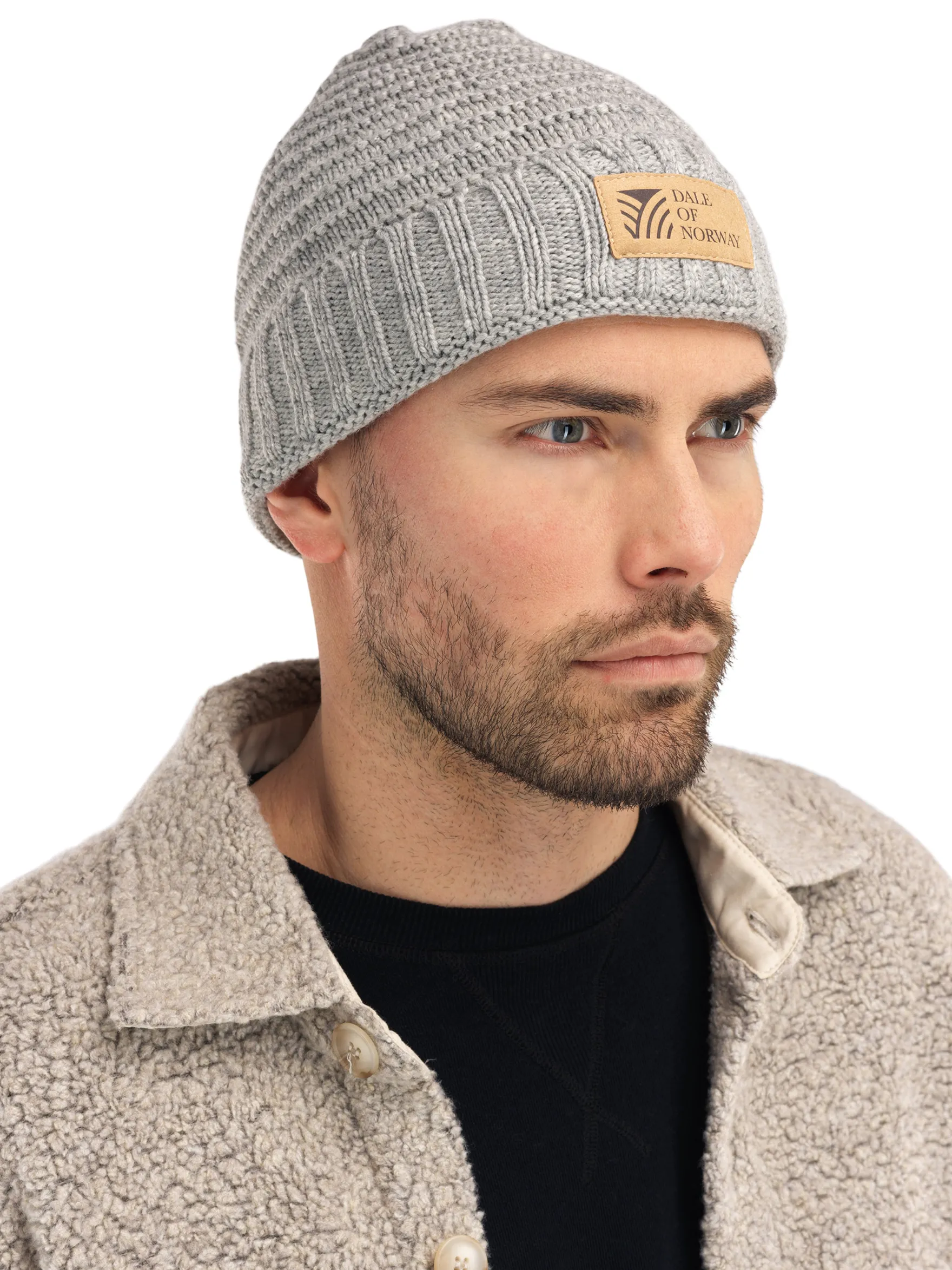 Dale of Norway Hats^Maloy Unisex Merino Wool Hat Light Charcoal