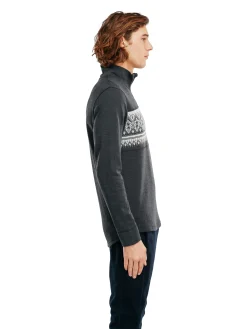 Dale of Norway Next-To-Skin^Moritz Basic Men's Sweater - Superfine Merino Darkcharcoal Offwhite