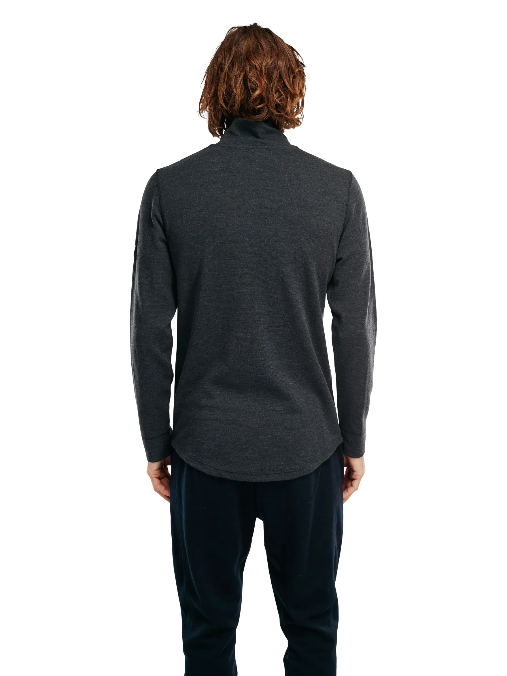 Dale of Norway Next-To-Skin^Moritz Basic Men's Sweater - Superfine Merino Darkcharcoal Offwhite