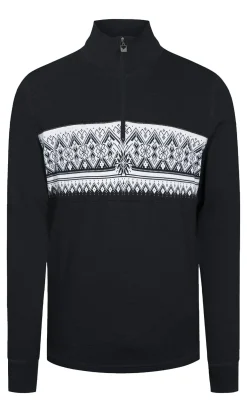 Dale of Norway Next-To-Skin^Moritz Basic Men's Sweater - Superfine Merino Darkcharcoal Offwhite