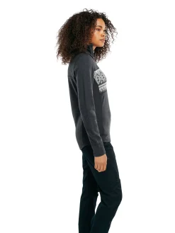 Dale of Norway Next-To-Skin^Moritz Basic Women's Sweater - Superfine Merino Darkcharcoal Offwhite