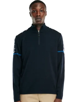 Dale of Norway Half-Zip^Mt. Blatind Men's Sweater - Merino Navy