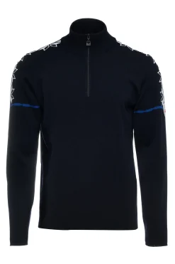 Dale of Norway Half-Zip^Mt. Blatind Men's Sweater - Merino Navy