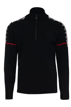 Dale of Norway Half-Zip^Mt. Blatind Men's Sweater - Merino Black