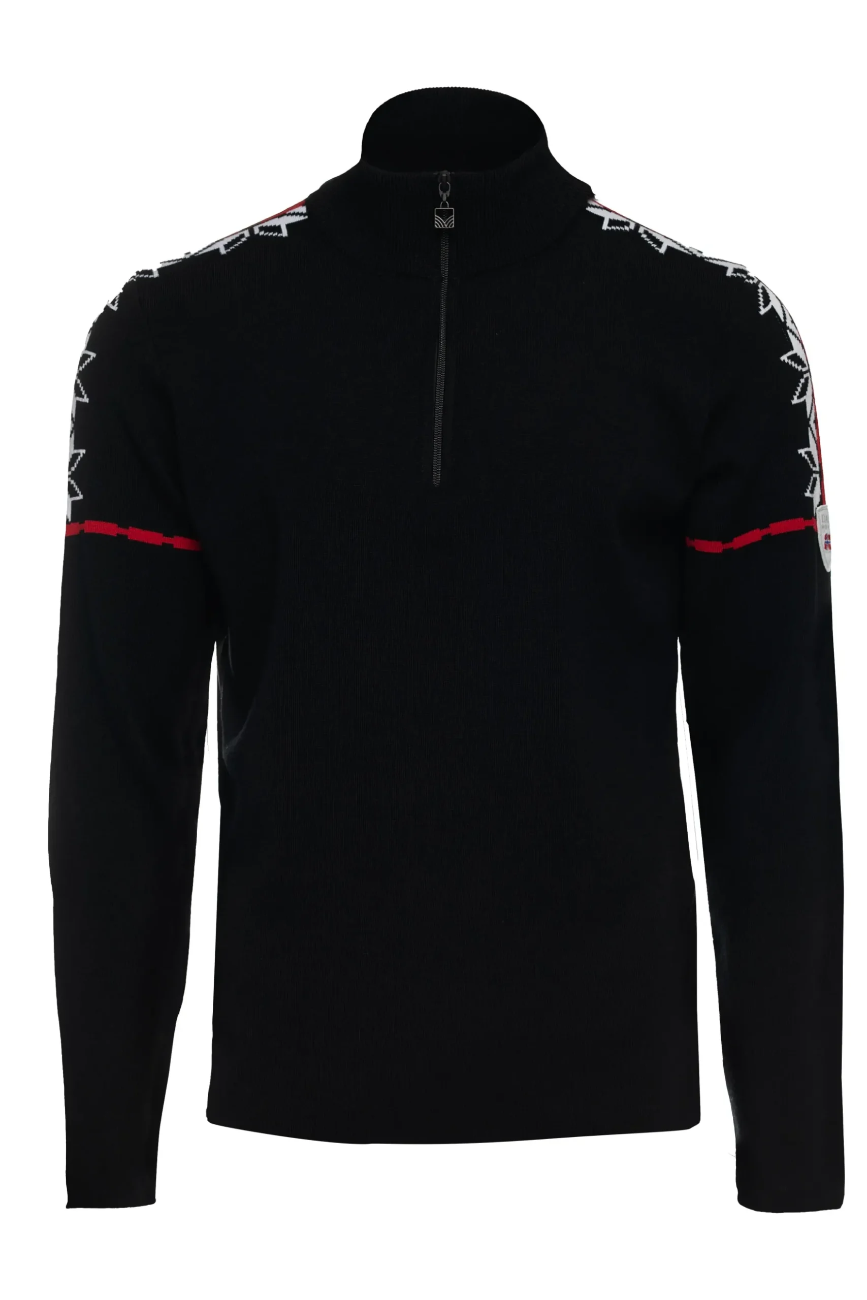 Dale of Norway Half-Zip^Mt. Blatind Men's Sweater - Merino Black