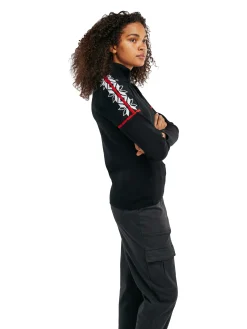 Dale of Norway Half-Zip^Mt. Blatind Women's Sweater - Merino Black