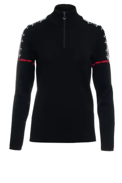 Dale of Norway Half-Zip^Mt. Blatind Women's Sweater - Merino Black