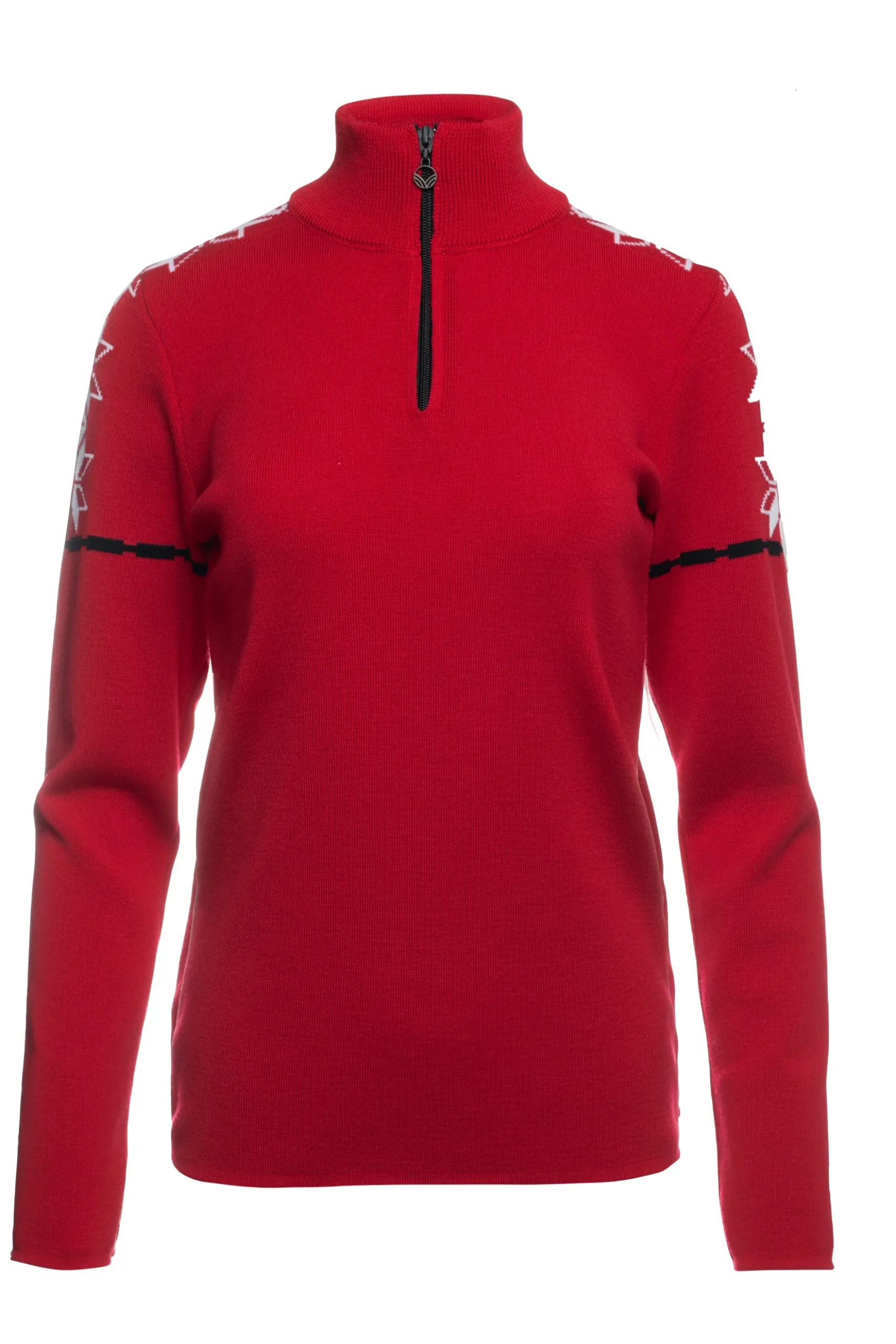 Dale of Norway Half-Zip^Mt. Blatind Women's Sweater - Merino Red