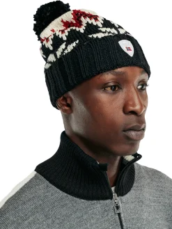 Dale of Norway Hats^Myking Hat - Merino Wool Black White Red