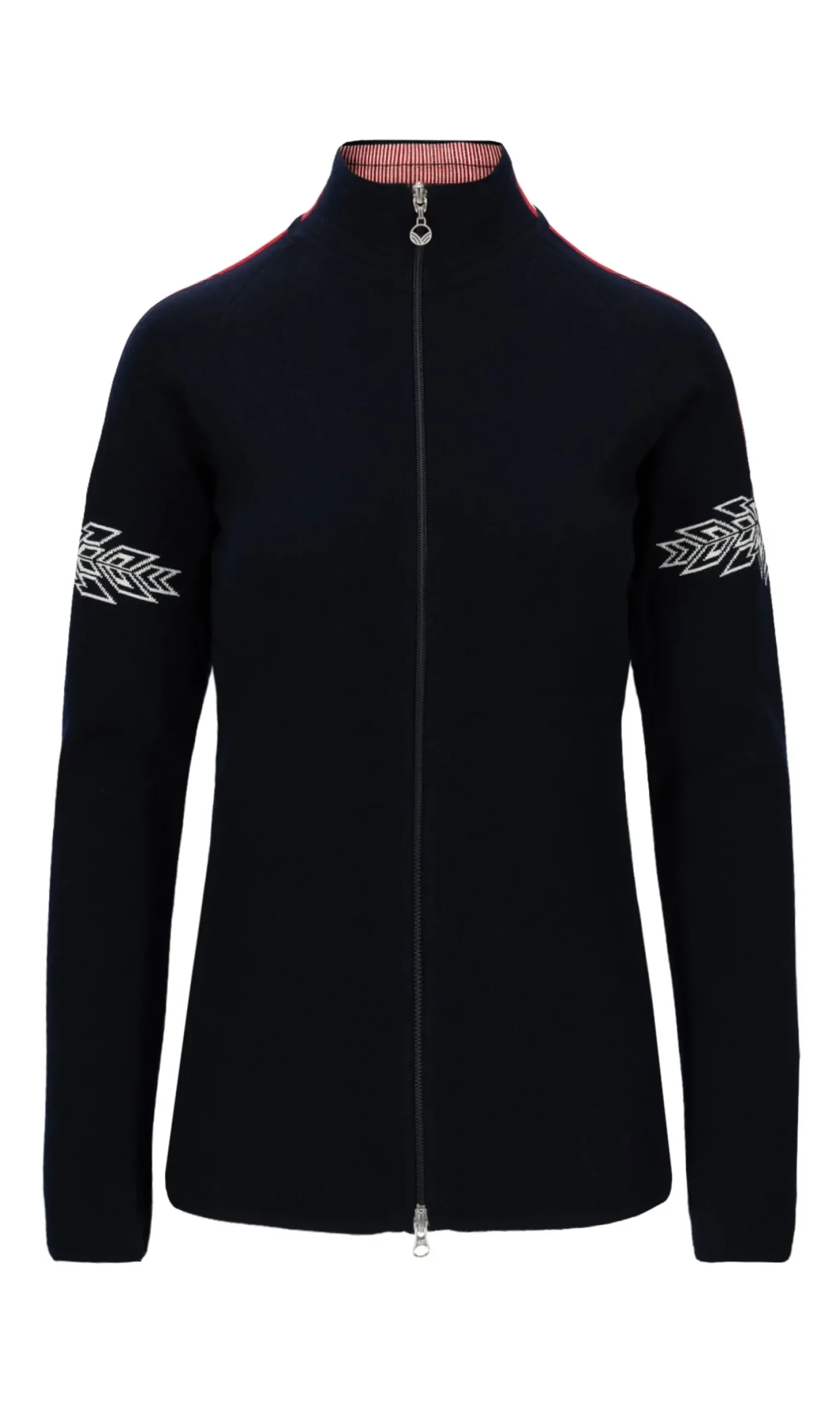 Dale of Norway Short Jackets & Cardigans^Spirit Women's Jacket - Merino Wool Navy Offwhite Raspberry