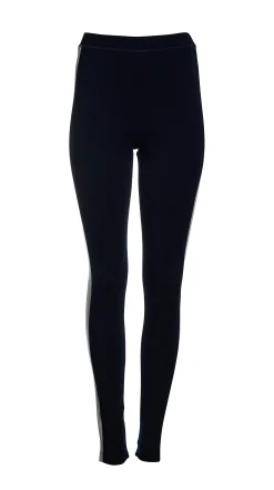 Dale of Norway See All^Spirit Women's Leggings - Superfine Merino Navy Offwhite